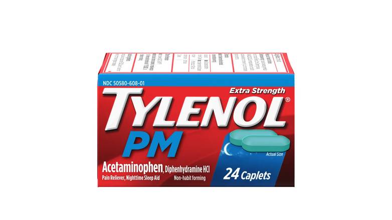 Tylenol PM Extra Strength Pain Reliever