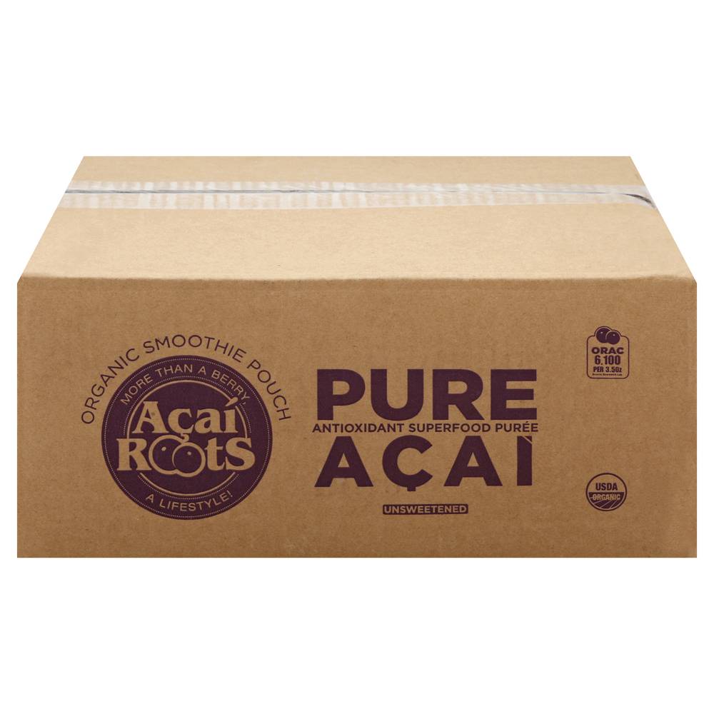 Acai Roots Unsweetened Pure Acai Puree