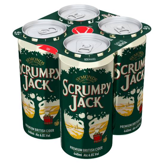 Symonds Jack Premium British Cider (4 x 440ml)