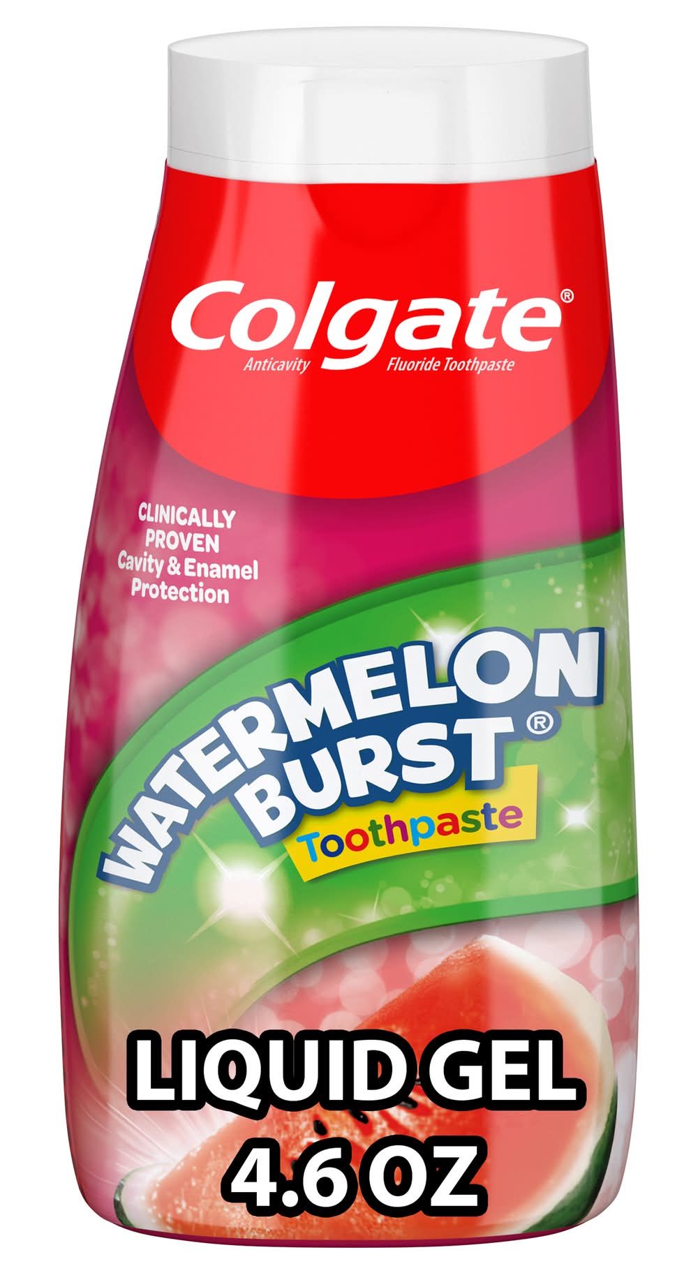 Colgate Watermelon Burst Liquid Gel Cavity Toothpaste (1.73 lbs)