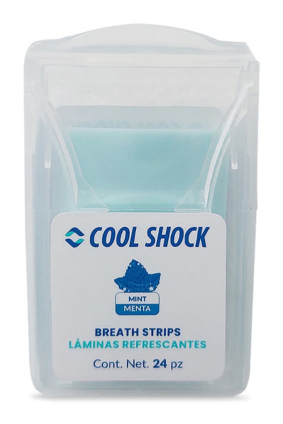 Cool Shock · Láminas bucales sin azúcar (10 g)