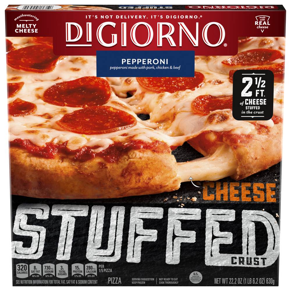 Digiorno Stuffed Crust Pizza (pepperoni-cheese)