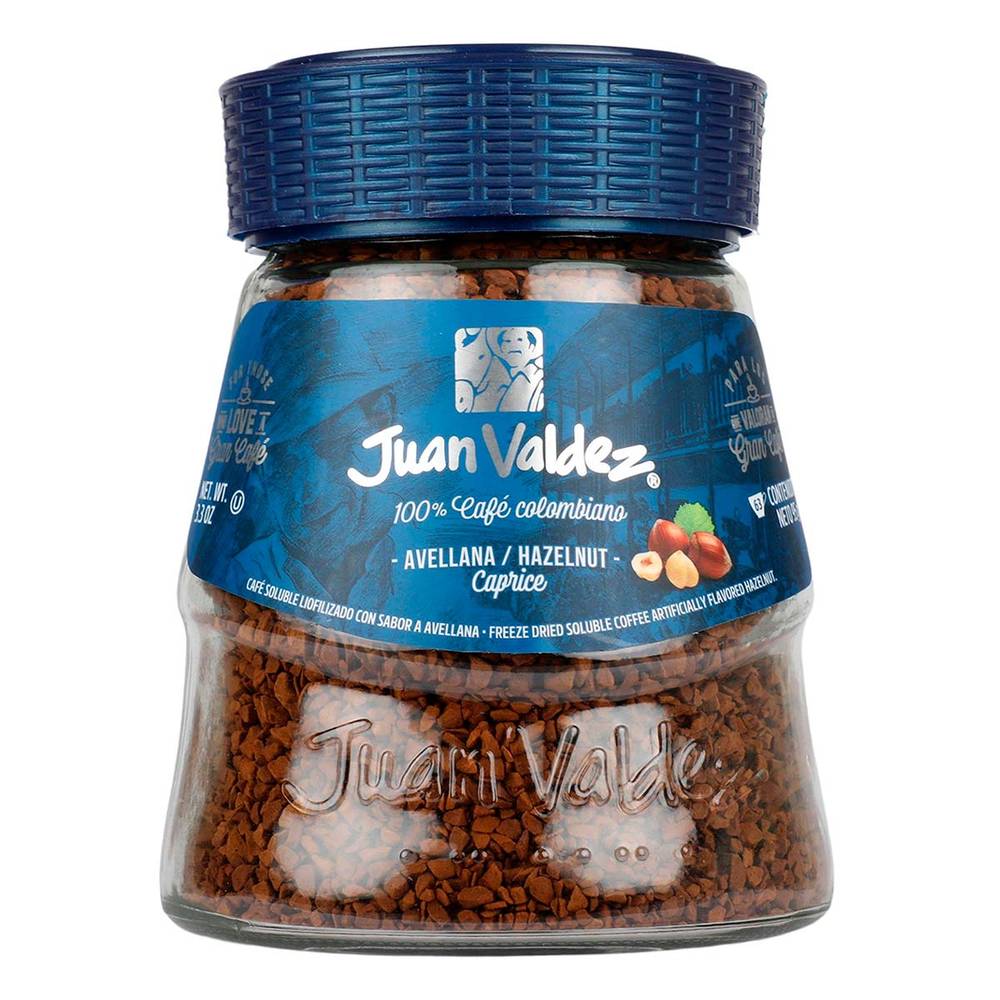Juan valdez caf soluble leofilizado avellana (95 grs)