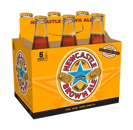 Newcastle English Brown Ale Beer (6 x 11.2 fl oz)