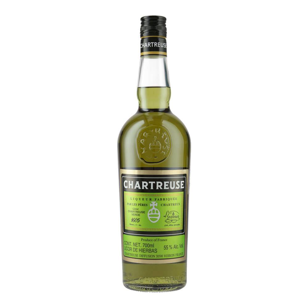 Chartreuse licor de hierbas verde (700 ml)