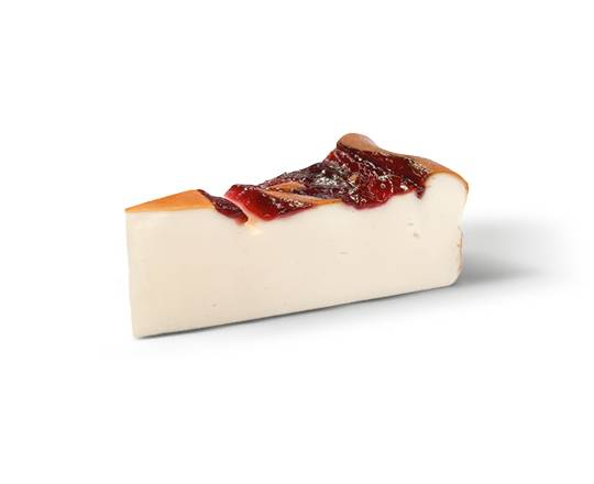 San Sebastian Raspberry Cheesecake