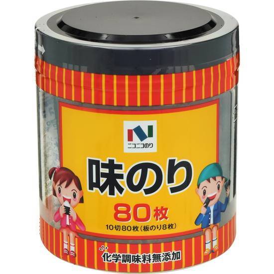 ニコニコのり　味のり卓上10切80枚/80枚