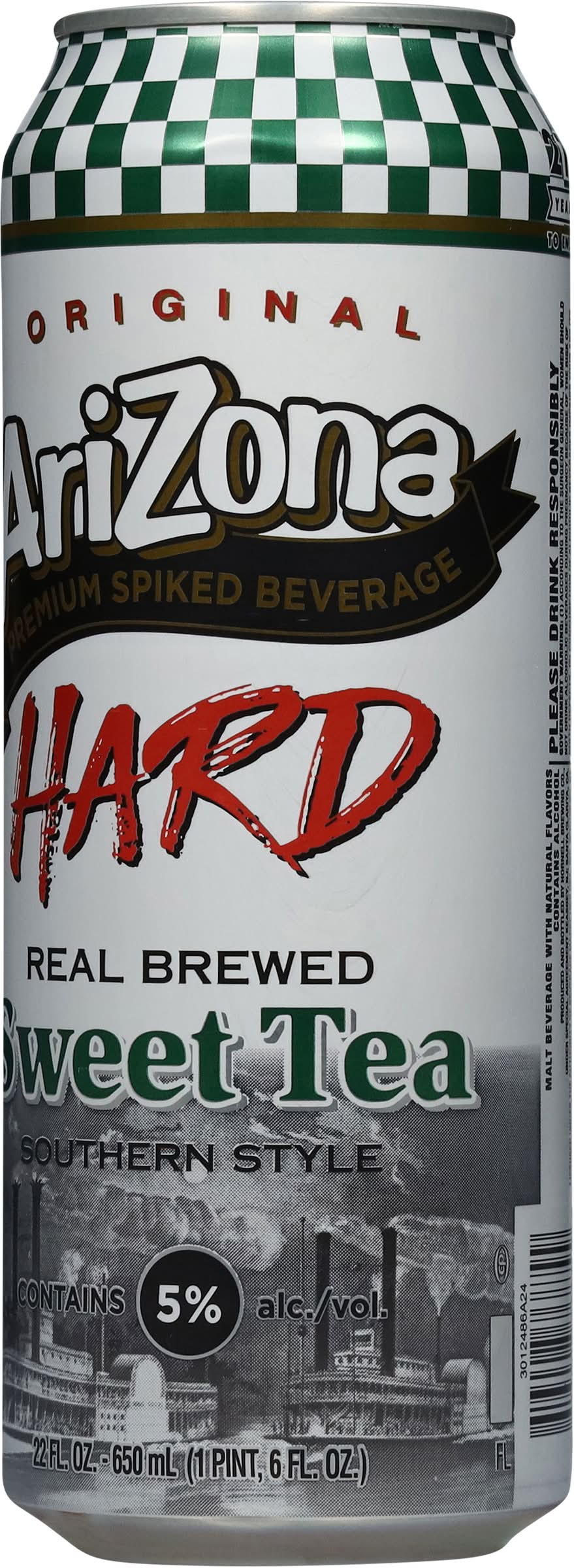 AriZona Original Hard Southern Style Sweet Tea Premium Spiked