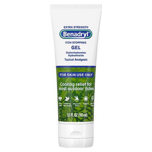 Benadryl Itch Stopping Gel, Extra Strength - 3.5 fl oz
