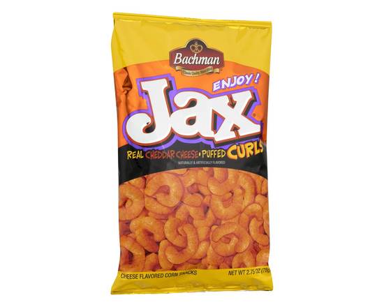 Bachman · Jax Real Cheddar Cheese Puffed Curls (2.75 oz)