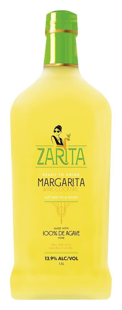 Zarita Ready To Drink Margarita Wine Cocktail, Lime (1.5 L)