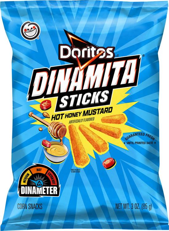 Doritos Dinamita Tortilla Chips Hot Honey Mustard (honey)