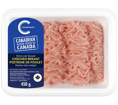 Compliments Extra Lean Ground Chicken Breast (450 g)
