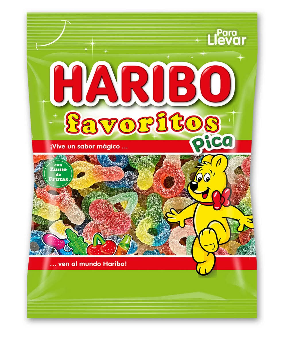 Gomas Favoritos Pica Haribo (emb. 90 gr)