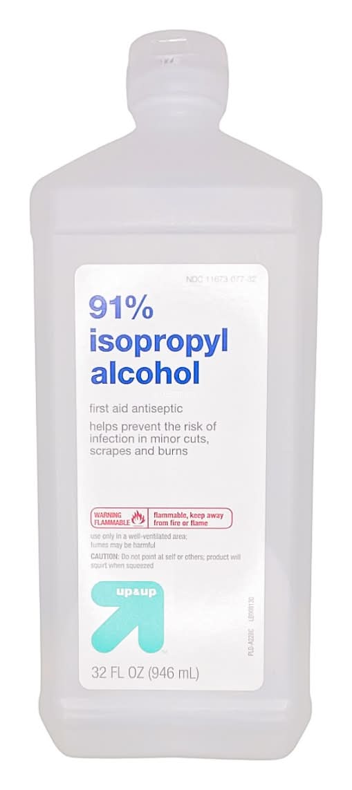 up&up 91% Isopropyl Alcohol (32 fl oz)