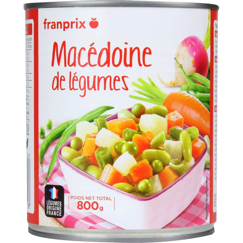 Franprix - Macédoine de légumes