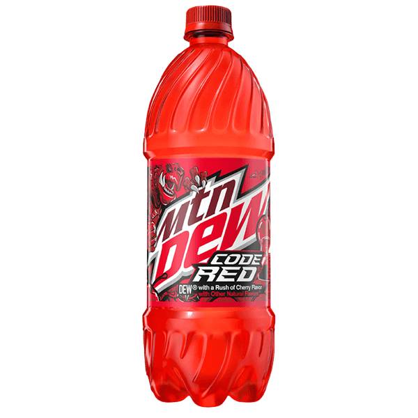 Mountain Dew Code Red 1 Liter