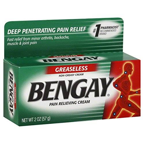 Bengay Greaseless Pain Relieving Cream