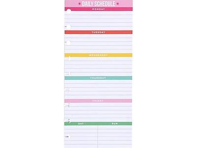 The Happy Planner Fil-28 Weekly Planner Refill Pages (multicolor)