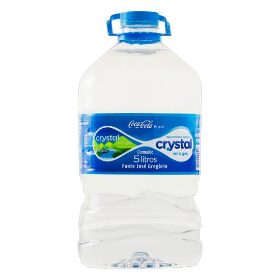 Crystal água sem gás (5 l)