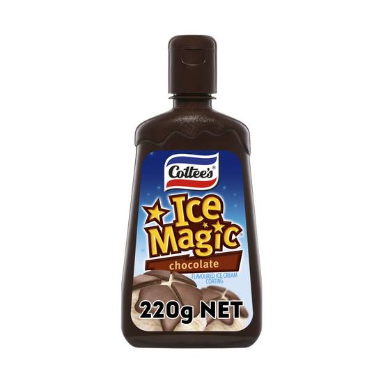 Cottees Ice Magic Chocolate Ice Cream Topping 220g