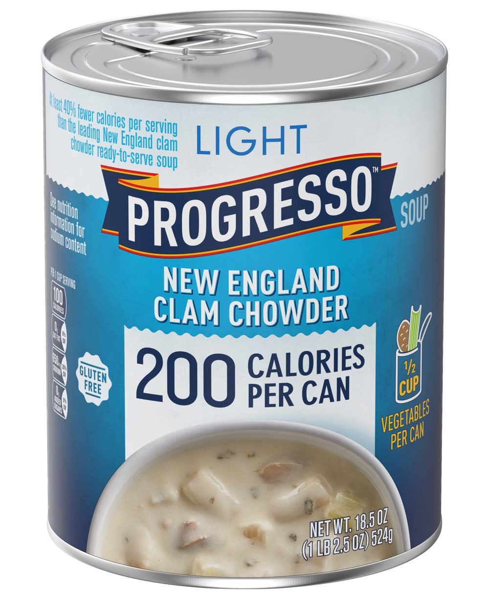 Progresso Light New England Clam Chowder Soup (18.5 oz)