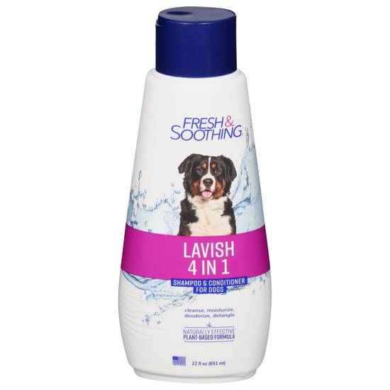 Fresh & Soothing Lavish 4 in 1 Shampoo + Conditioner