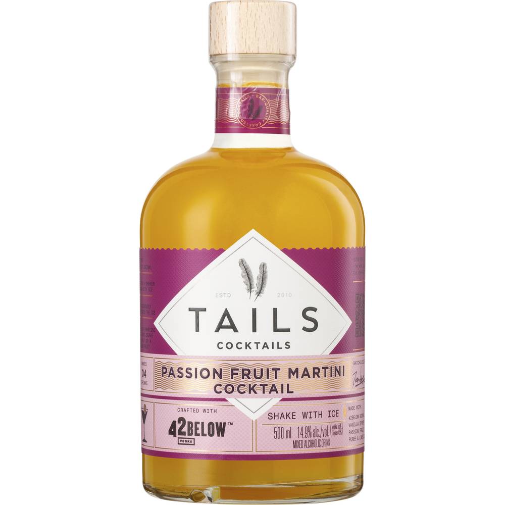 Tails Passionfruit Martini 500ML ea