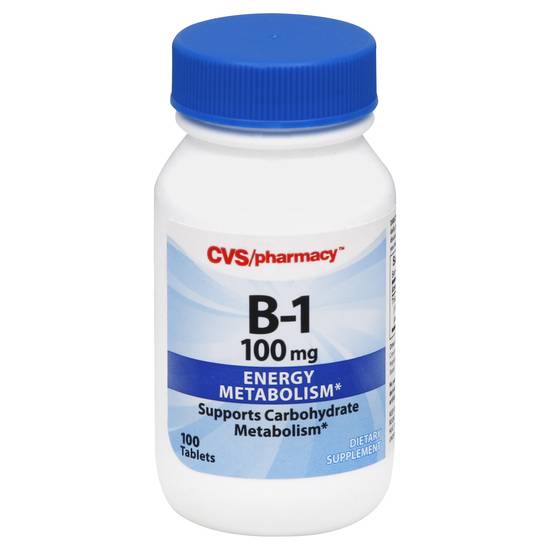 Cvs/Pharmacy Vitamin B-1 100 mg Tablets
