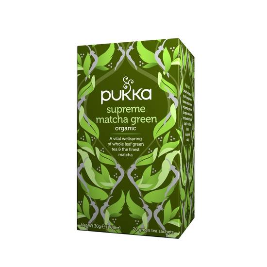 Pukka Supreme Matcha Green Organic Tea Bags, 20 CT