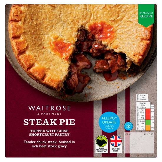 Waitrose & Partners Steak Pie