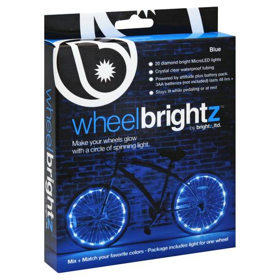 Brightz Wheel 20 Microled Blue Lights