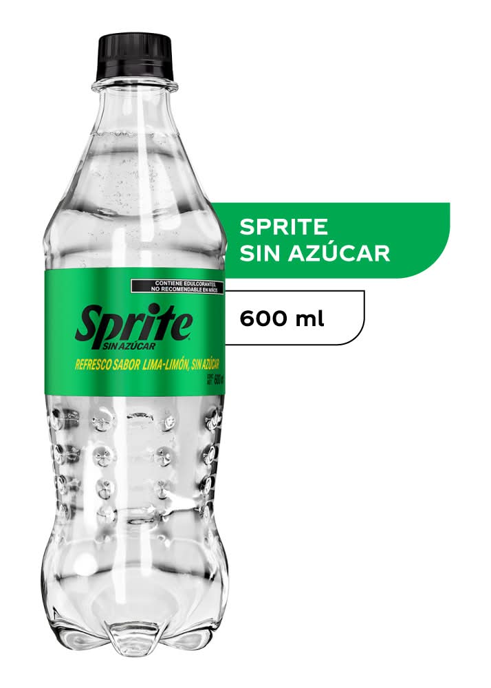 Sprite · Refresco sin azúcar, lima-limón (600 ml)