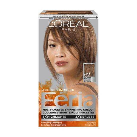 L'Oréal Féria High Intensity Shimmering Hair Colour, Light Iridescent Brown (350 g)