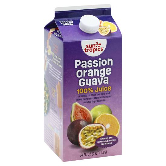 Sun Tropics Passion Orange Guava Juice (64 fl oz)