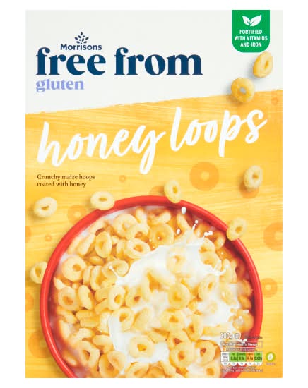 Morrisons Honey Loops (300g)