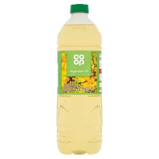 Co-op Pure Vegetable Oil 1 Litre