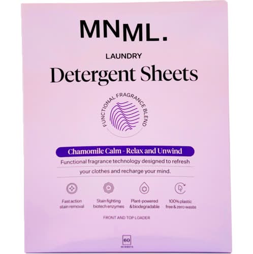 Mnml Chamomile Calm Laundry Detergent Sheets