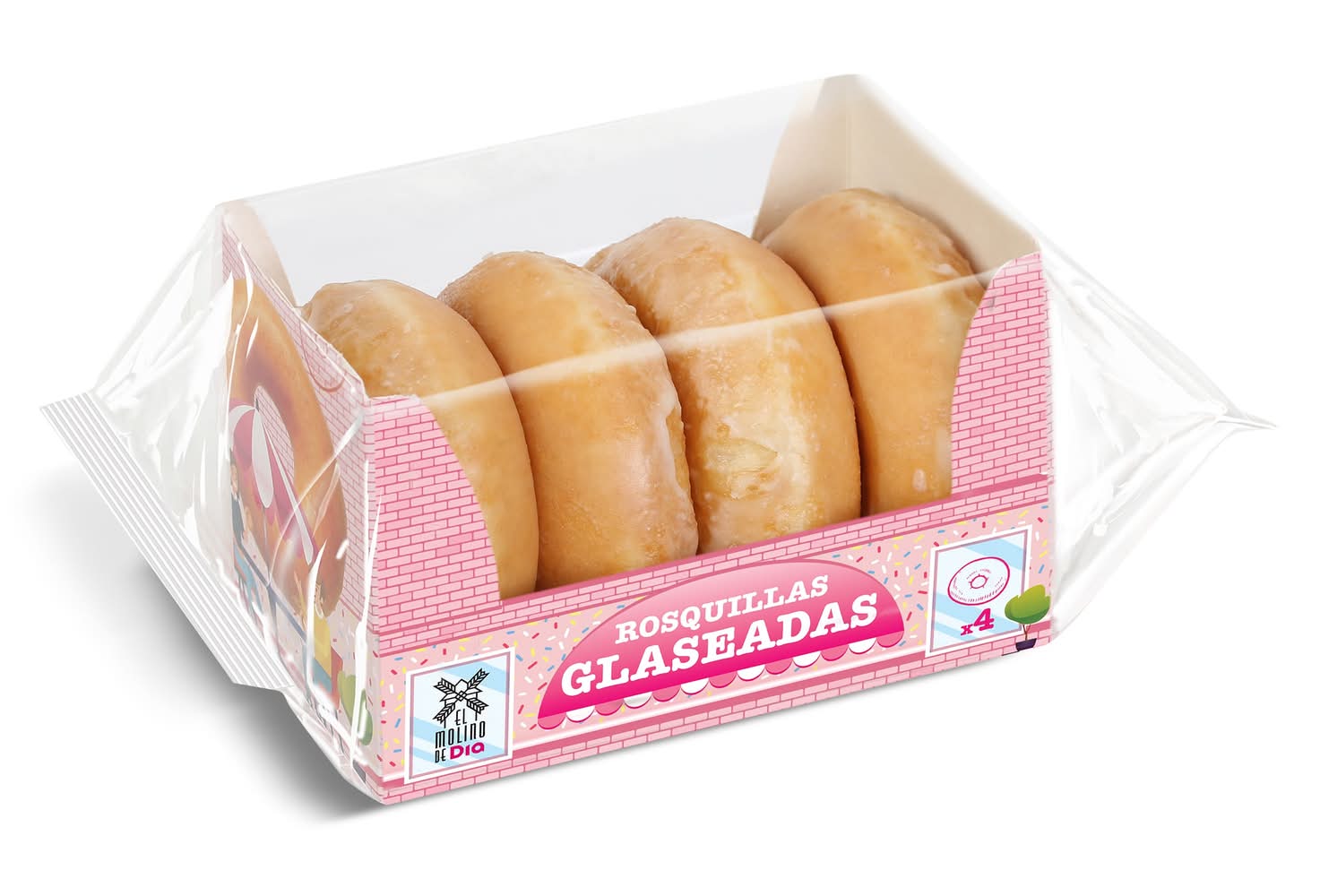 Rosquillas Glaseadas El Molino De Dia Caja 208 G