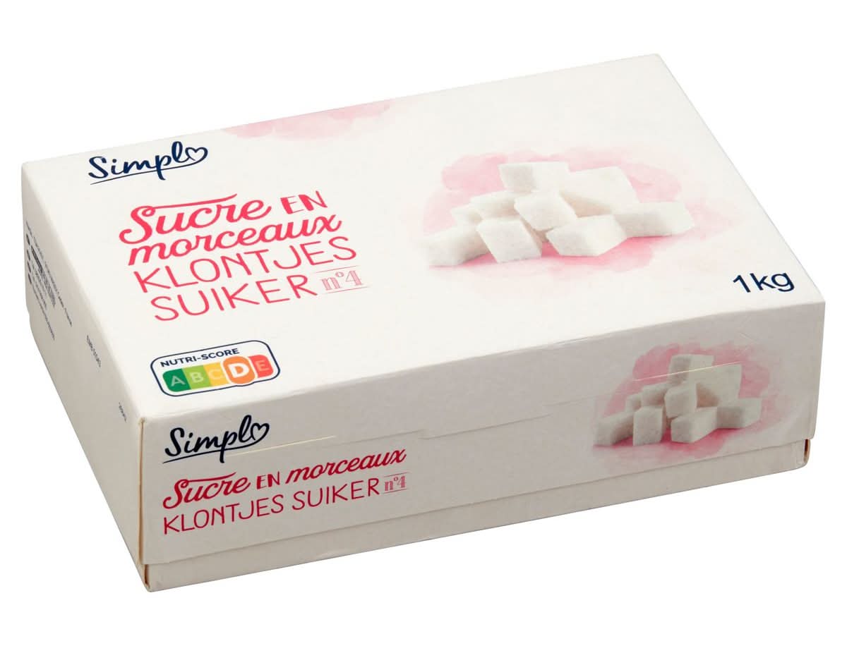 Simpl Sucre en Morceaux N°4 1 kg