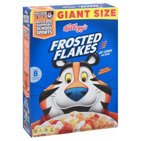 Kellogg's Frosted Flakes Cereal Giant Size