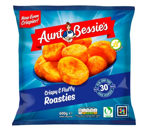 Aunt Bessie's Crispy & Fluffy Roasties (600g)