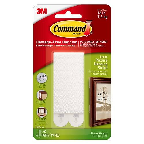 Command Picture Hanging Strips - 4.0 EA