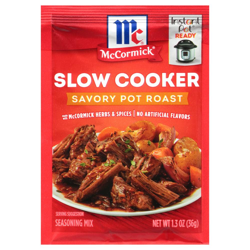 Mccormick Slow Cooker Savory Pot Roast Seasoning Mix