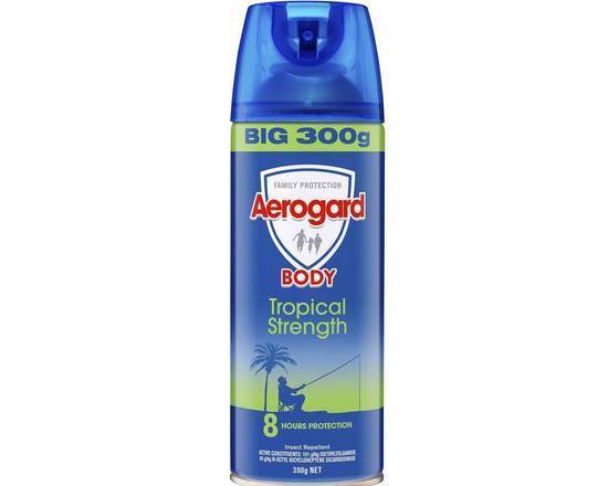 Aerogard Body Insect Repellent Tropical Strength 300g