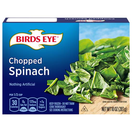 Birds Eye Chopped Spinach (10 oz)