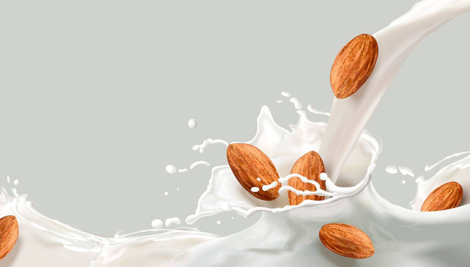 Fresh Almond Milk - 64 oz (6 Units per Case)