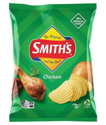 Smith's Crinkle Chicken 170g