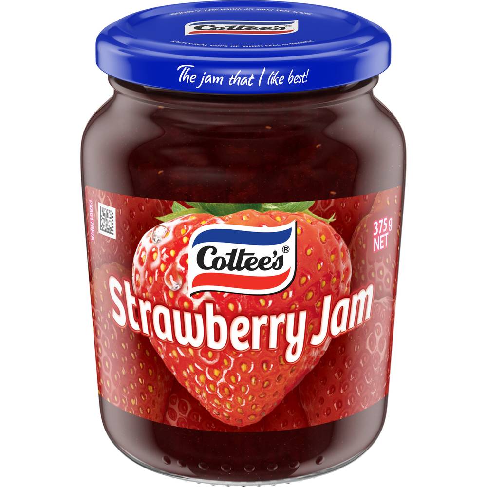 Cottee's Strawberry Jam, Strawberry (375g)