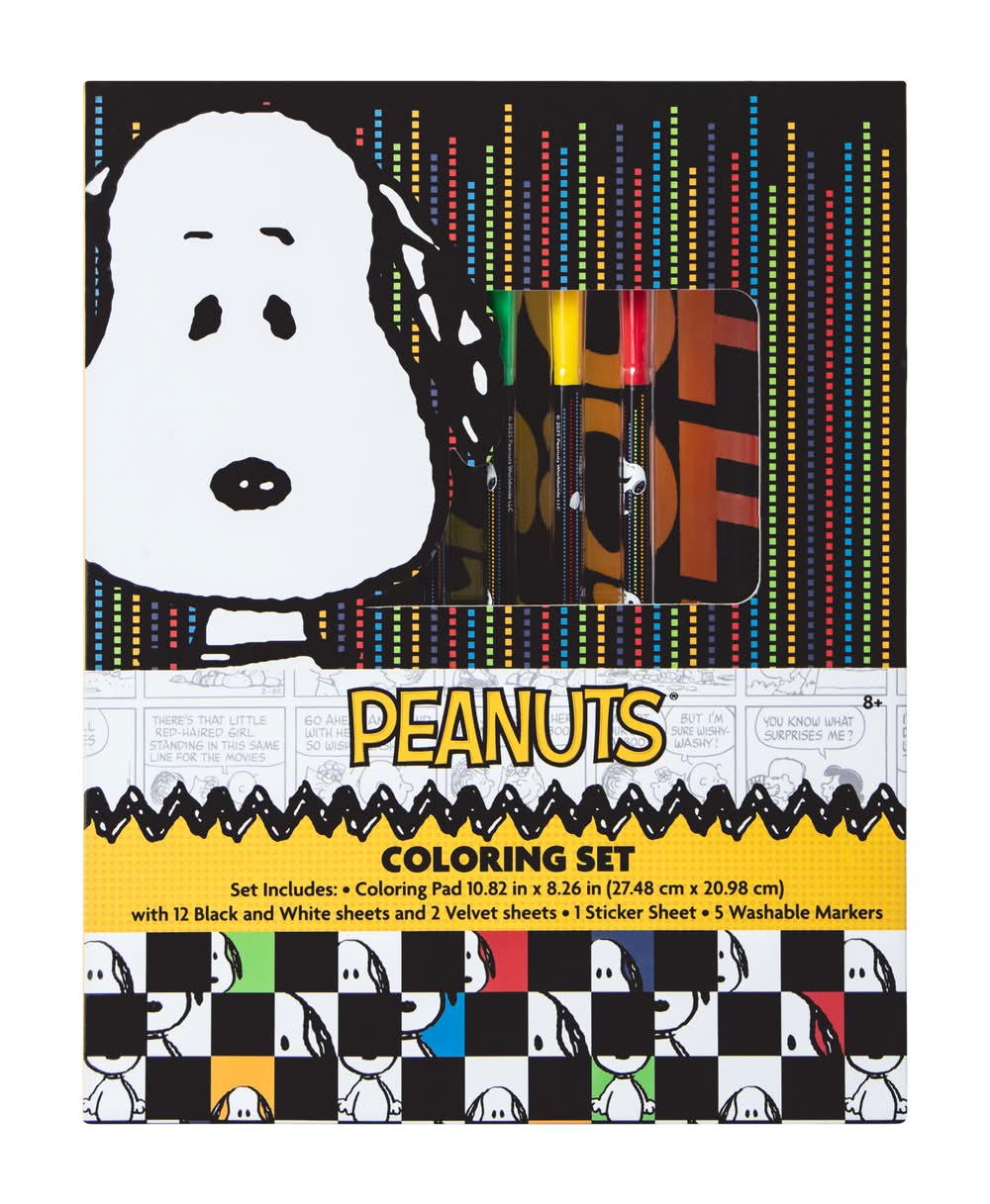 Licensed Coloring Set Snoopy